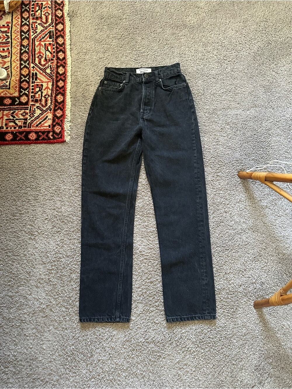 Reformation Cynthia High Rise Straight Jeans